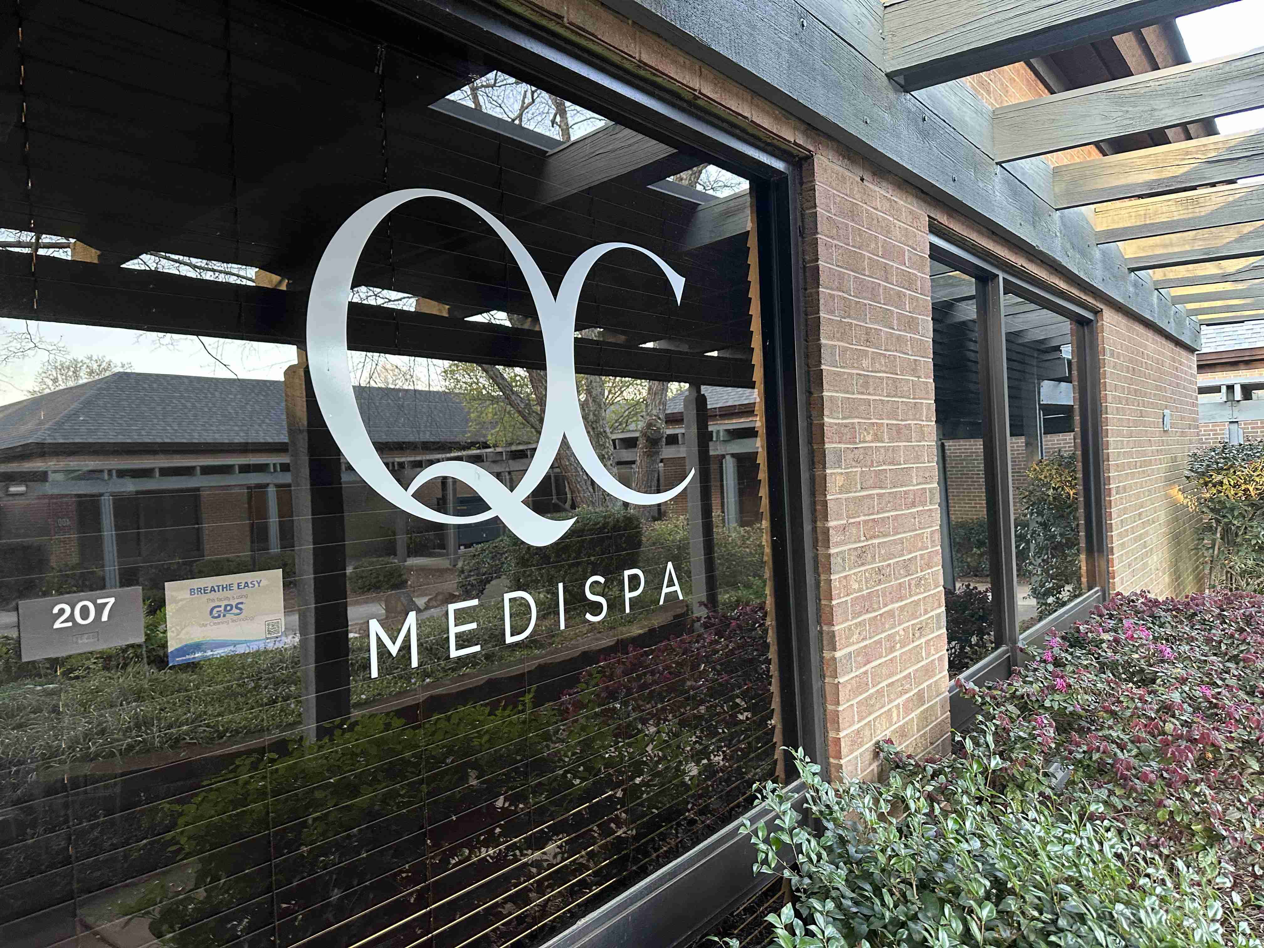 QC Medispa Charlotte ketamine therapy clinic exterior building location for easy patient access